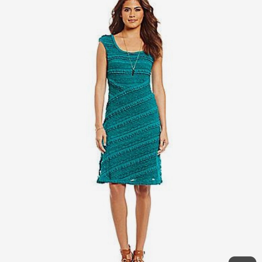 MSSP | Turquoise Lace Dress